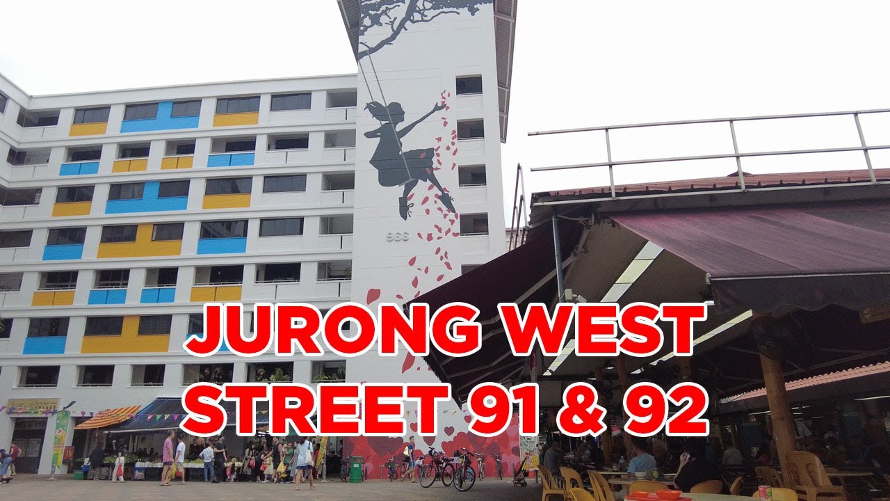 Jurong West Street 91 & 92 || Walking Singapore