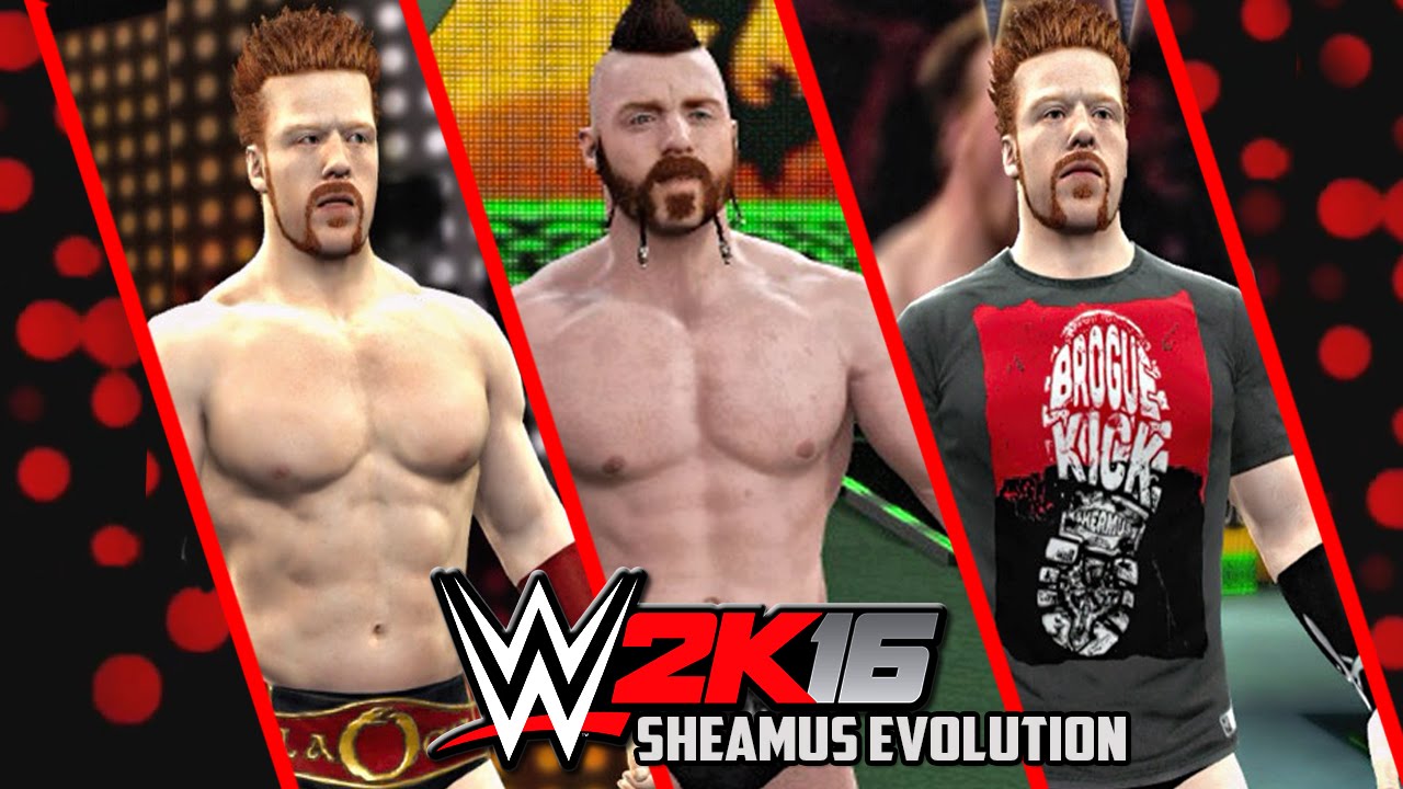 WWE 2K16 - Sheamus Entrance Evolution! ( SVR To WWE 2K16 )