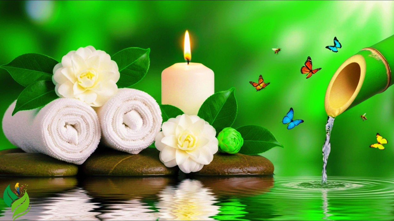 Relaxing Music - Stress Relief🌿Soothing Piano & Water Sounds💦 Sleep Music💤Calming & Meditation Music