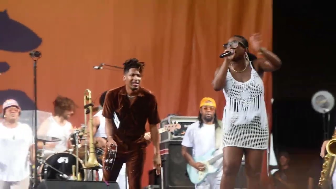 Trombone Shorty & Jon Batiste Do To Me / When The Saints May 7 2023 New Orleans Jazz  Fest nunupics