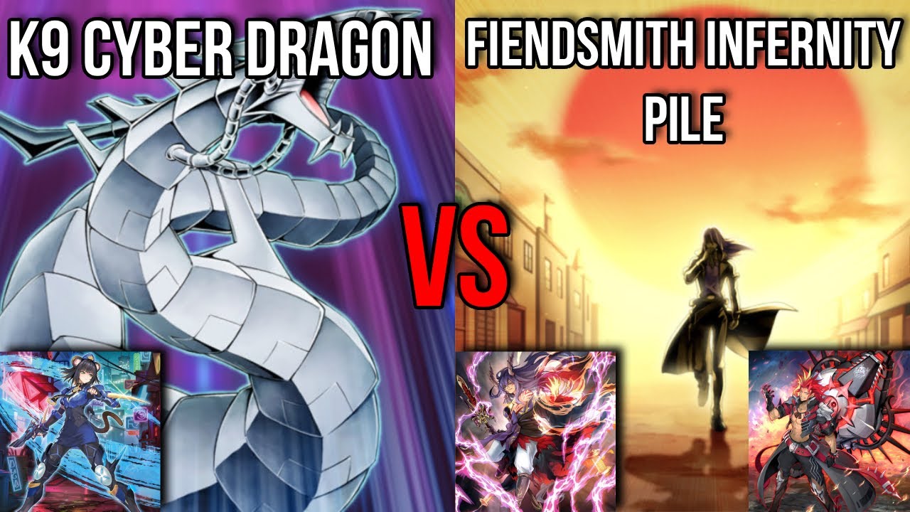 Yu-Gi-Oh Live Locals | Cyber Dragon K9 VS Fiendsmith Infernity Pile