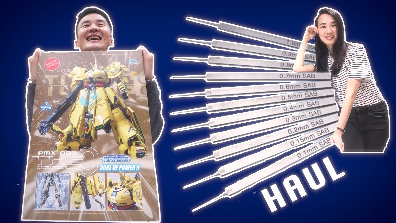 Распаковка The-O 1/72, SAB Panel Liners, наборы Gunpla + краски | Dio, распаковка SAB Panel Liners