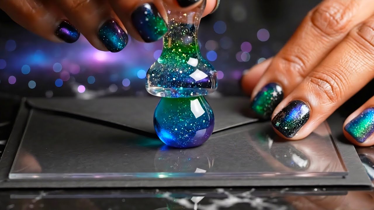 (𝗔𝗜x𝗔𝗦𝗠𝗥) [PART 3] This Glass Fruit Stamp is Unreal 🤯 | ASMR Relaxation🍋