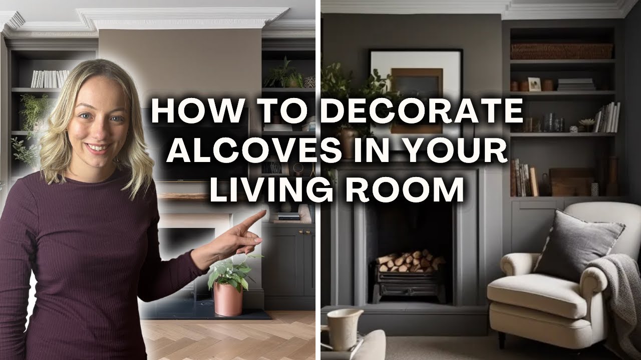 How to decorate alcoves in your living room