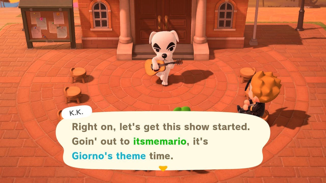 K.K. Slider Sings Giorno's Theme