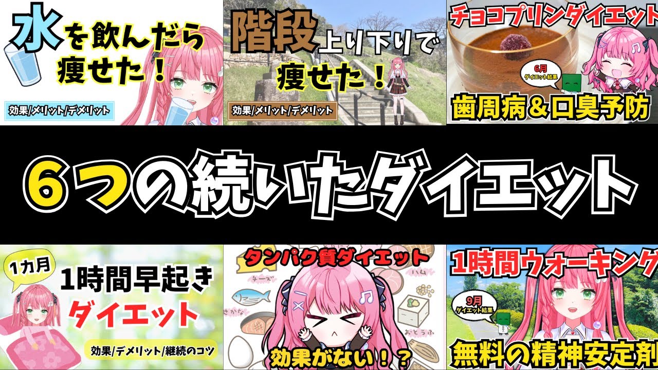 ダイエットVTuberが習慣を無理なく継続できた6つの方法
