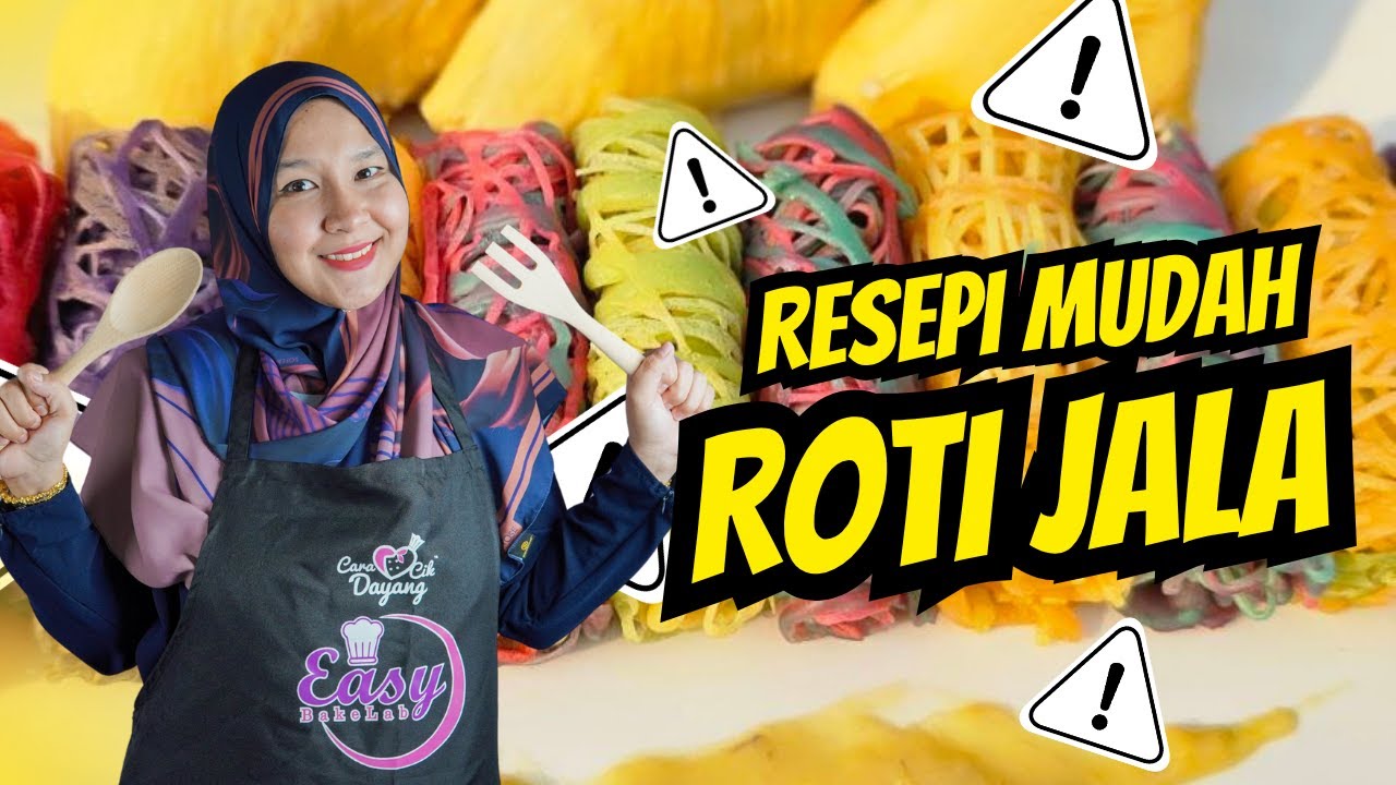 Resepi Roti Jala! Mudah & Sedap!