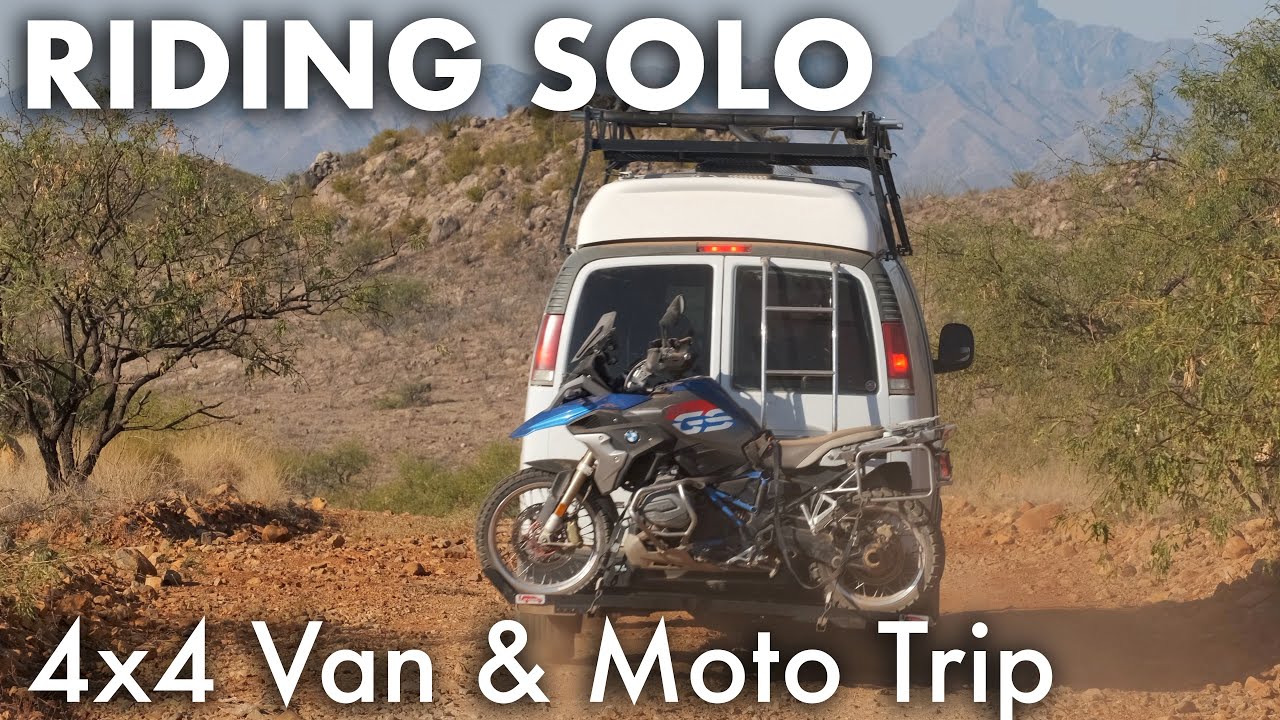 4x4 Van and Motorcycle Trip in Arizona