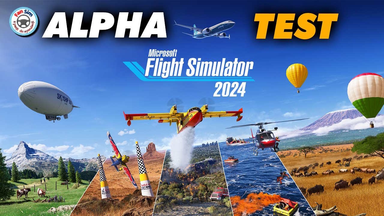 Microsoft Flight Simulator 2024 ALPHA Test | 00 | ✈️ MSFS 2024