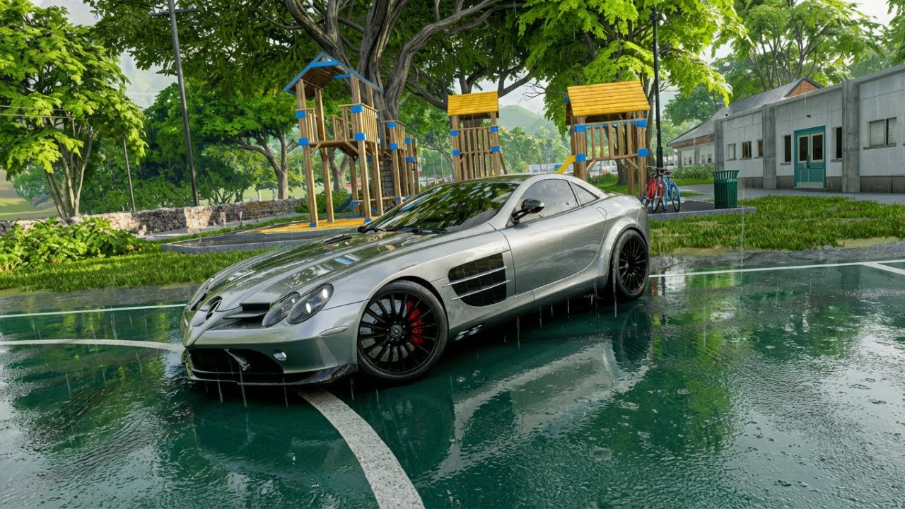 889HP SLR McLaren in the Rain — Hypercar Fury Smashing Wet Asphalt | The Crew MotorFest