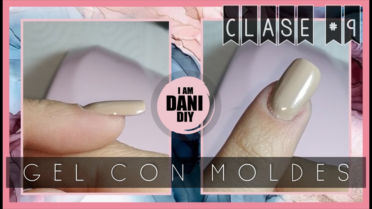 CLASE #9 💅 || Cómo hacer UÑAS ESCULPIDAS en GEL con MOLDES - PUNTA CUADRADA 💅