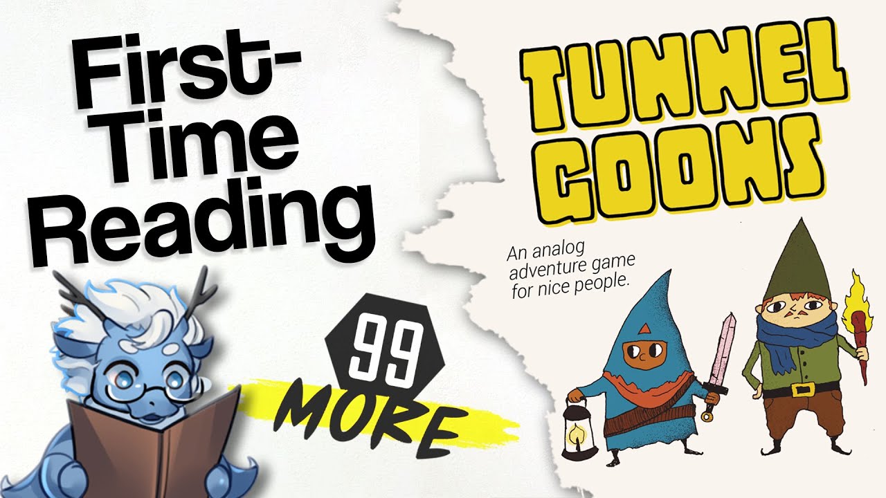 first time reading Tunnel Goons, a dungeon delving TTRPG!