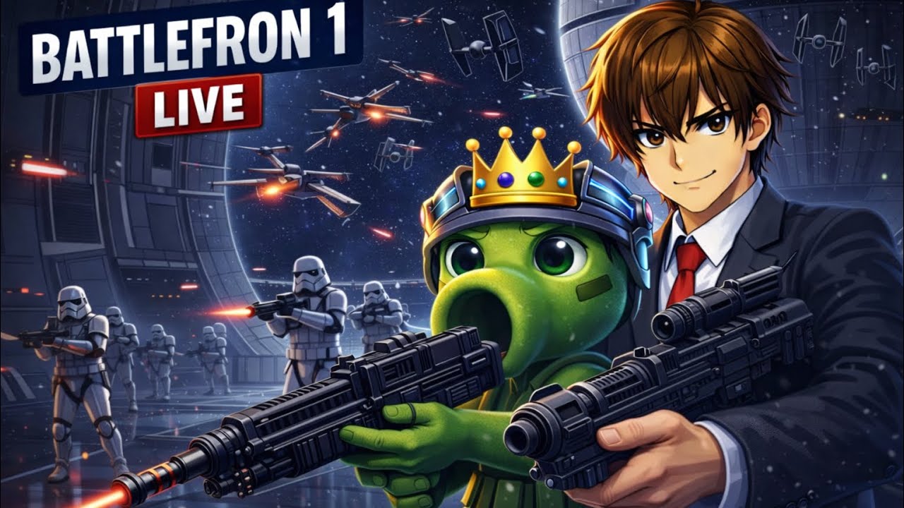 [LIVE] FROM FAR FAR AWAY A NEW BATTLE STARTED |SW BF1|LG