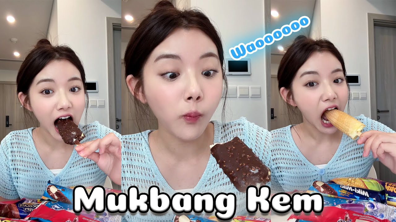 Quỳnh Trương Mukbang | Thử Tất Cả Vị Kem Aice – Mát Lạnh Ngon Mê Ly!