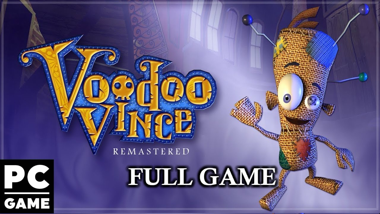 Voodoo Vince Remastered - Full Game | PC gameplay | No commentary