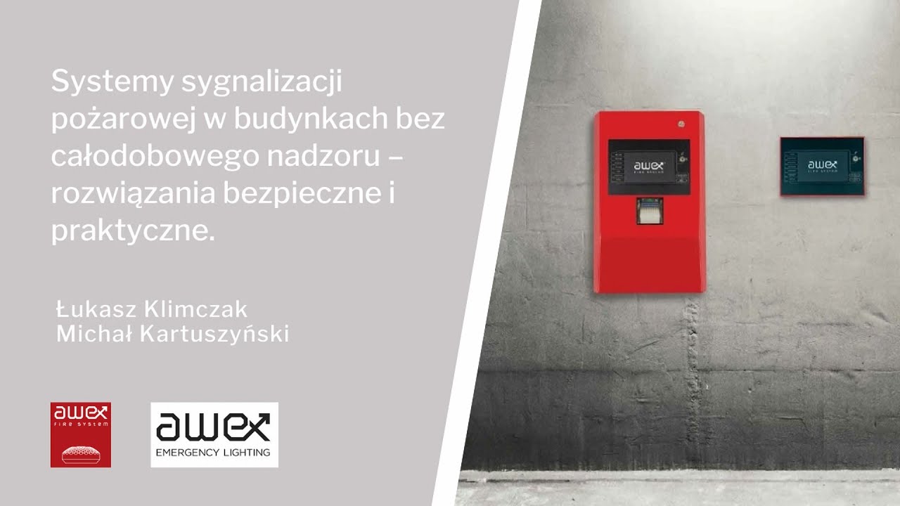Systemy sygnalizacji pożarowej w budynkach bez całodobowego nadzoru.