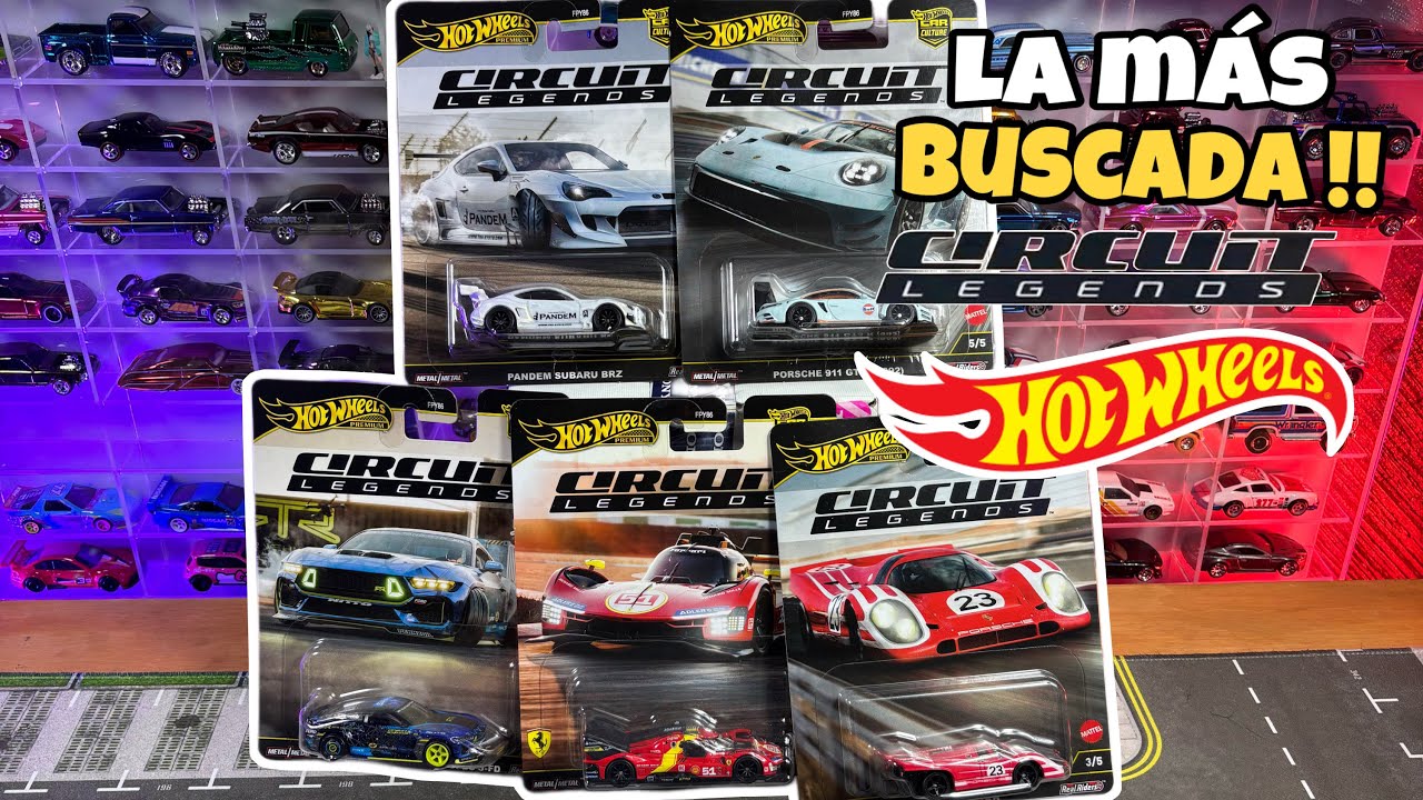 La mas buscada CIRCUIT LEGENDS HOTWHEELS !!
