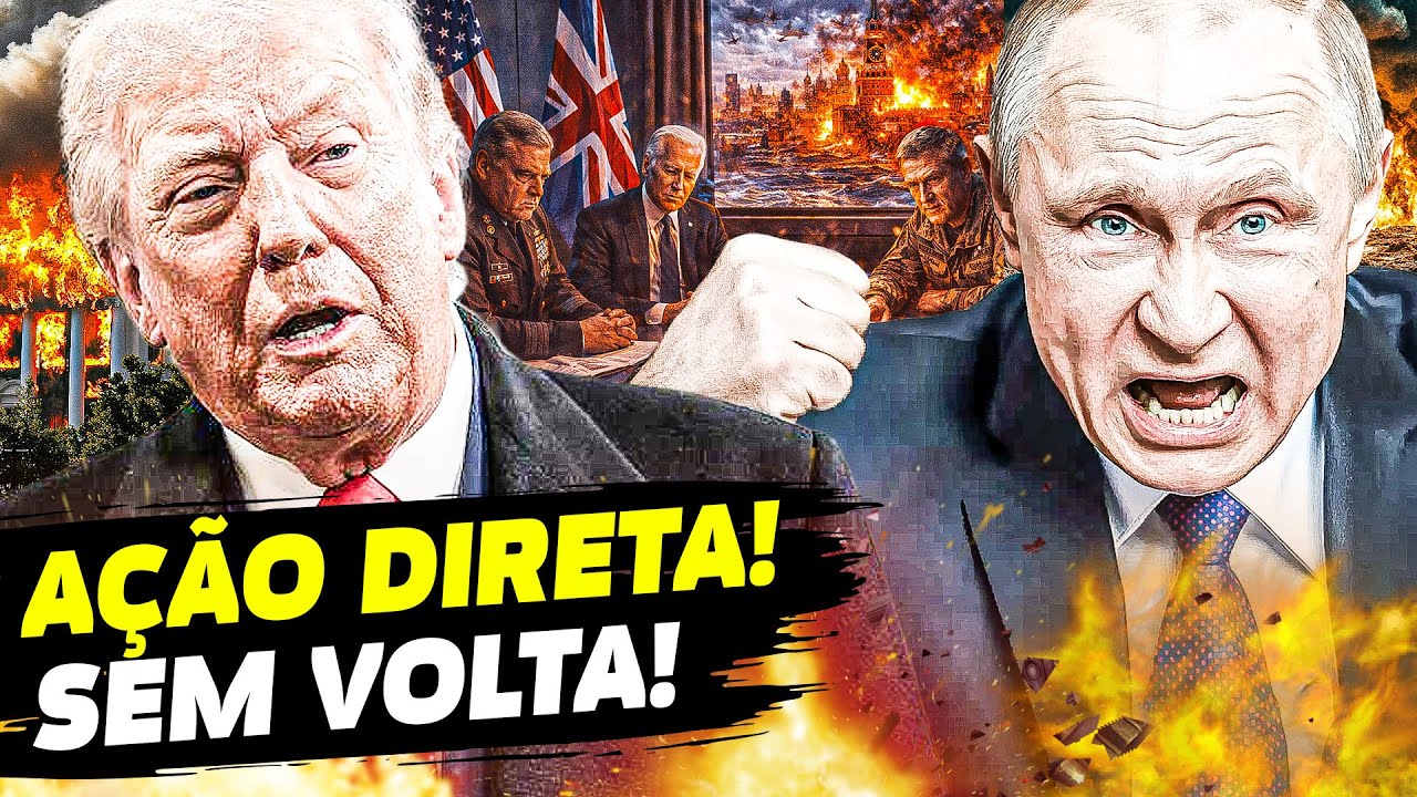 😱 Chega de palavras! EUA e Reino Unido discutem ATAQUE ao núcleo do poder russo!