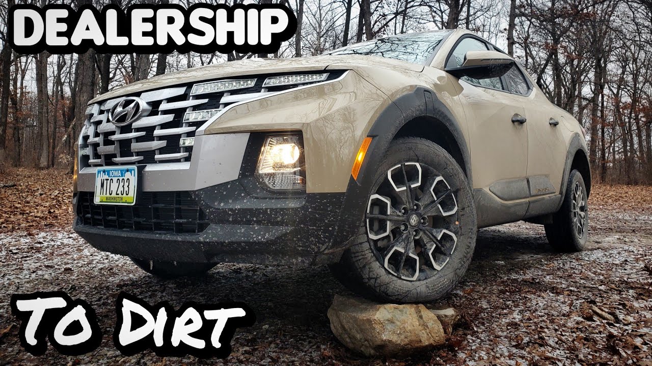 Finding The Off Road Capabilities Of Hyundai's Santa Cruz