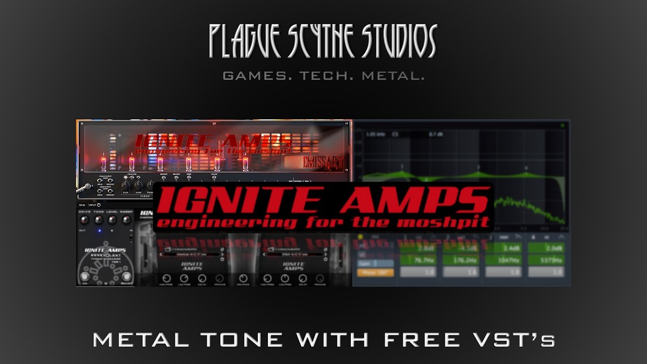 Metal Guitar w/ Free Ignite Amps VST's - Tutorial
