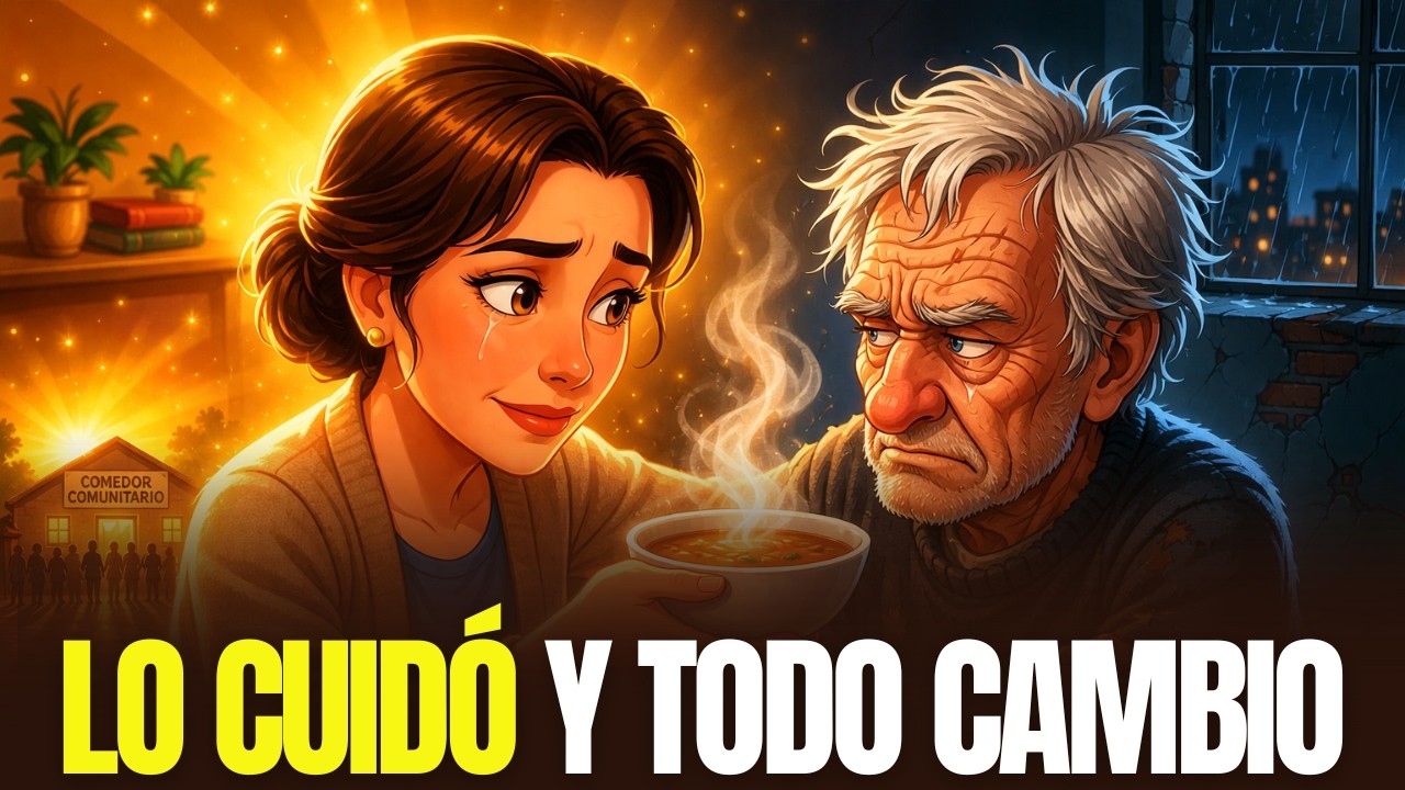 Pensó que su vida no valía nada hasta que cuidó al vecino que todos odiaban.