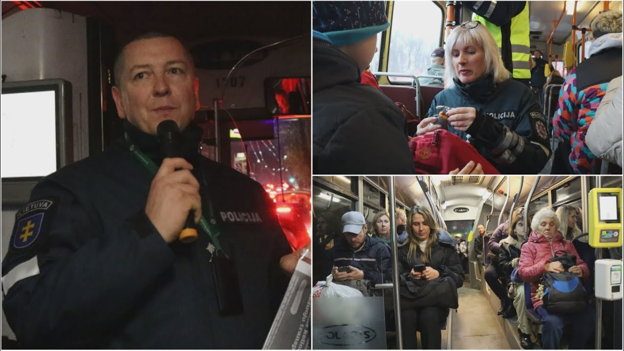 Važiuojantiems VVT rytas prasidėjo neįprastai: sulaukė policijos pareigūnų pamokos