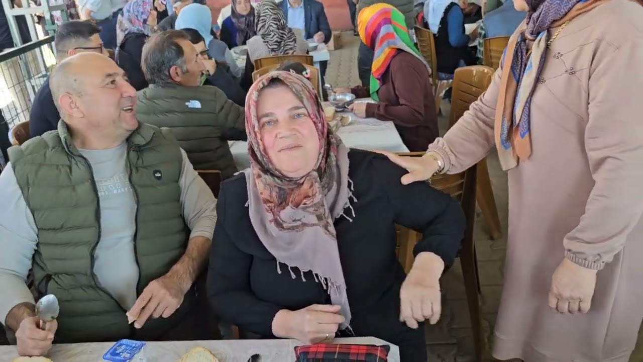 DEMİRCİ'nin ULACIK KÖYÜNDE HAYR YEMEĞİNDEN GÖRÜNTÜLER 04-05-2025