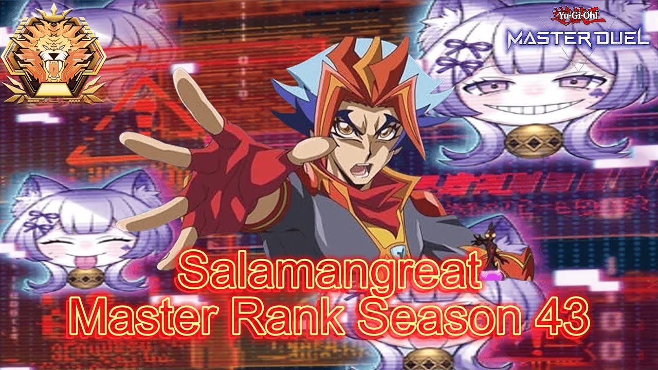 Salamangreat VS MⱯLICE / Salamangreat Master Rank Gameplay [Yu-Gi-Oh! Master Duel] Season 43