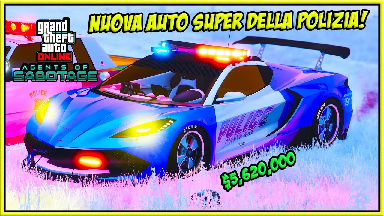 NUOVA AUTO SUPER DELLA POLIZIA D10 DA INSEGUIMENTO & OUTREACH FACTION SU GTA ONLINE