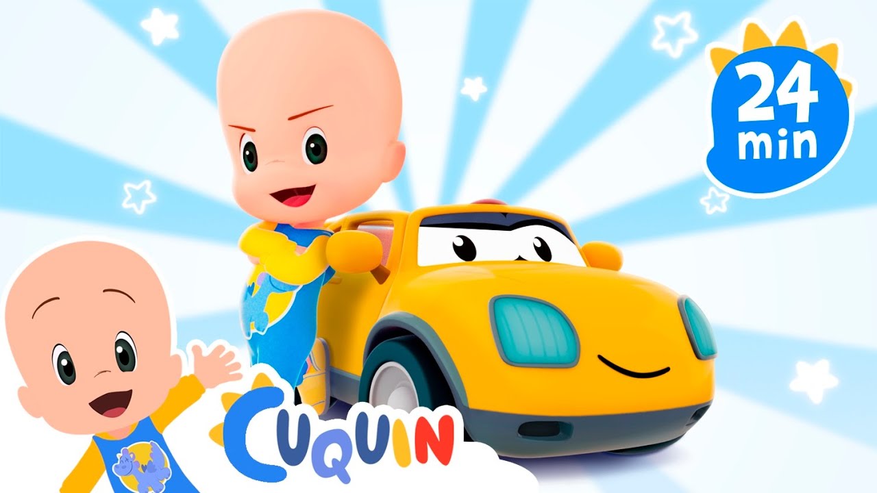 Descubriendo coches de colores con Cuquín - Descubre y aprende con tus dibujos animados favoritos