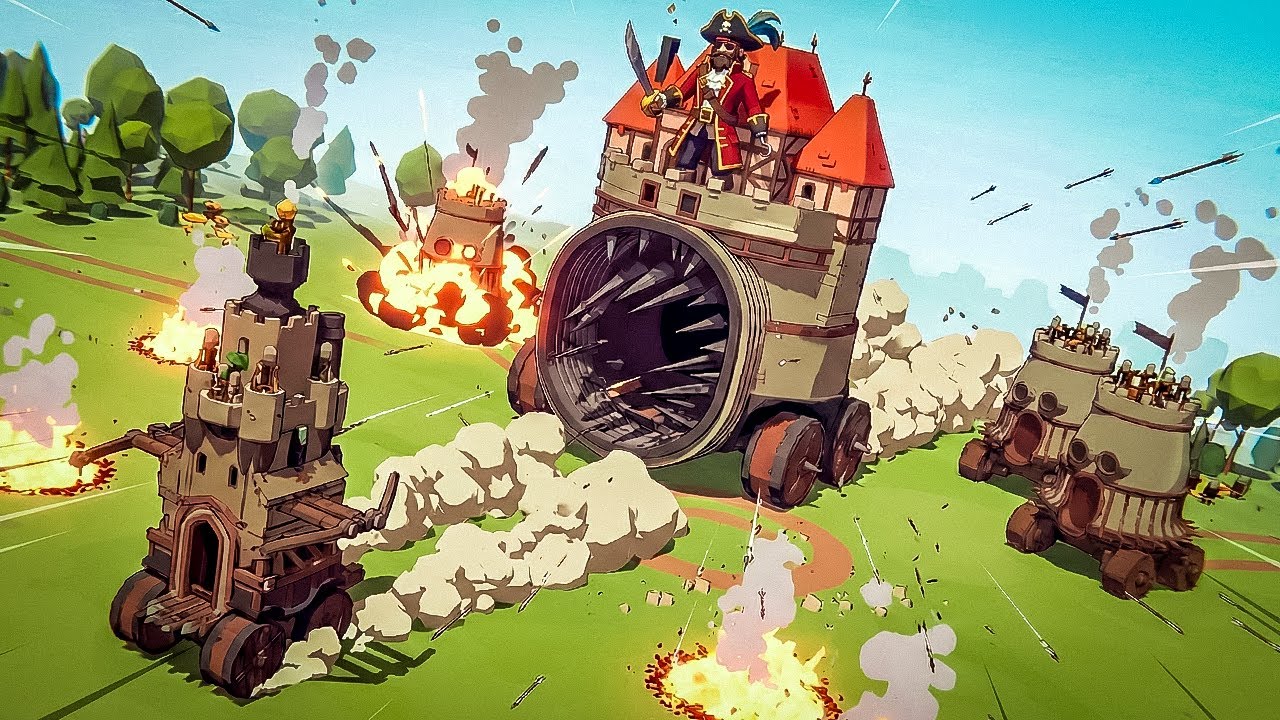 Upgrading My CASTLE TANK To Survive Epic Bosses in Wanderburg