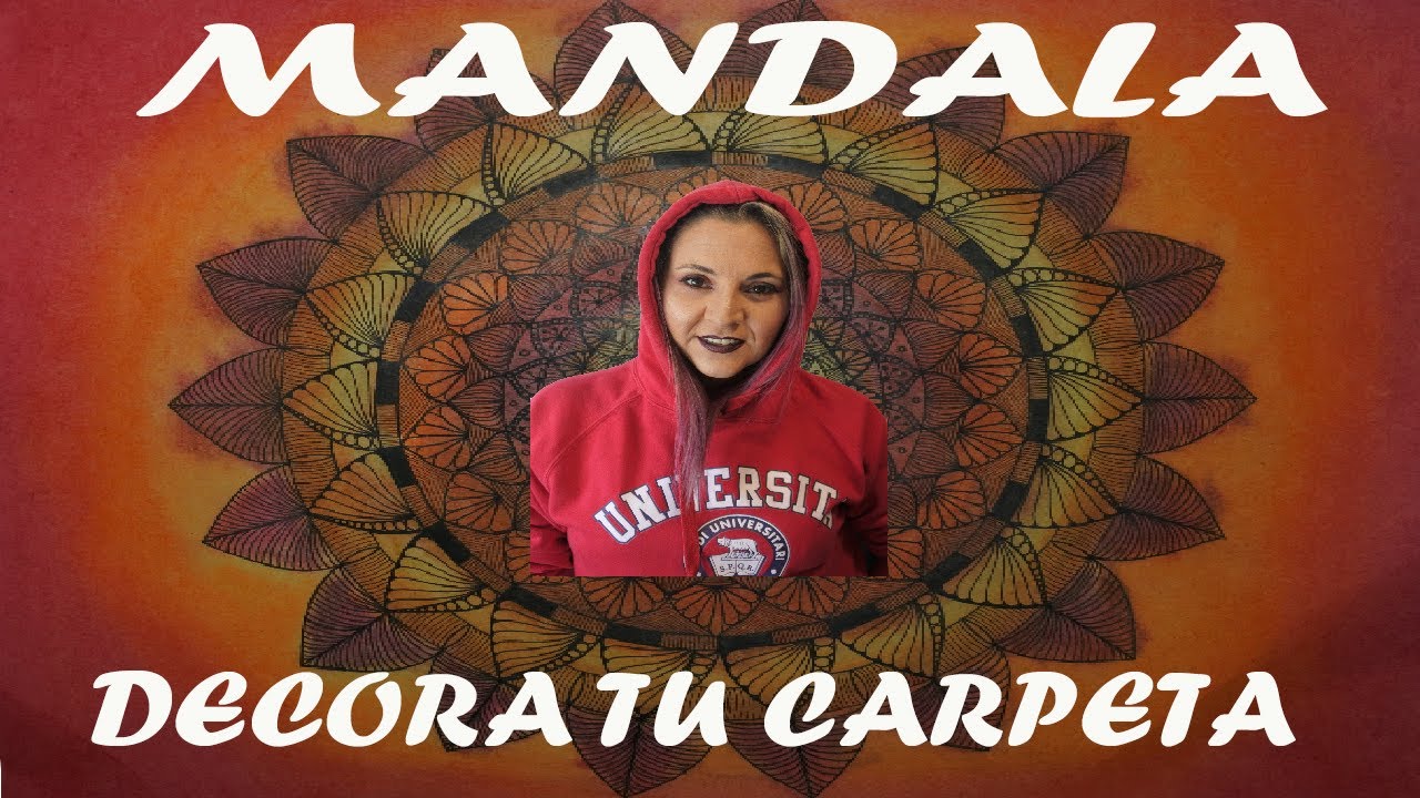 TUTORIAL MANDALA...DECORA TUS CARPETAS