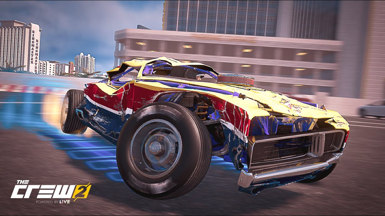 The Crew 2 | Dodge Charger R/T HEMI 1969 Demolition Derby Fully Upgrade & Race 