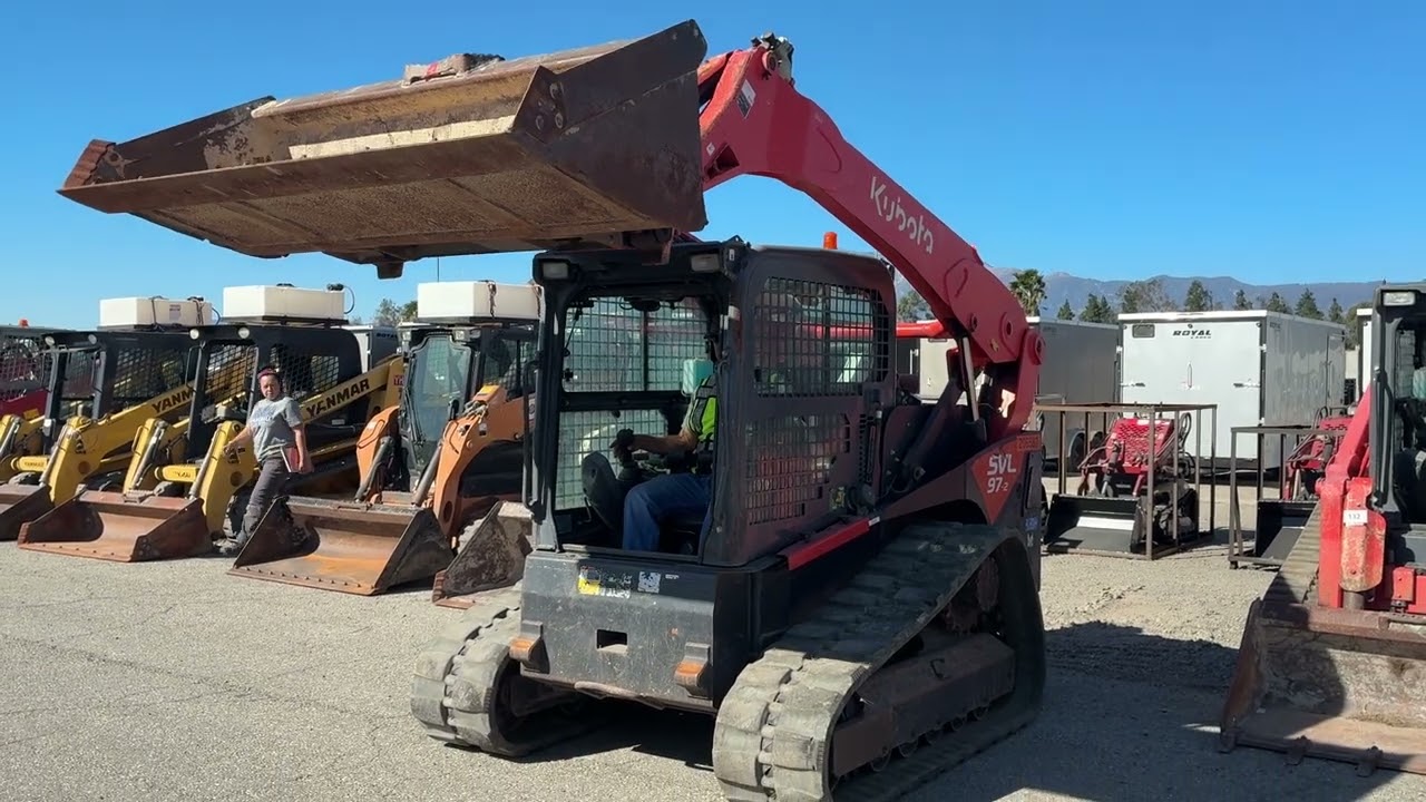 2021 Kubota SVL97-2 Skid Steer Track Loader