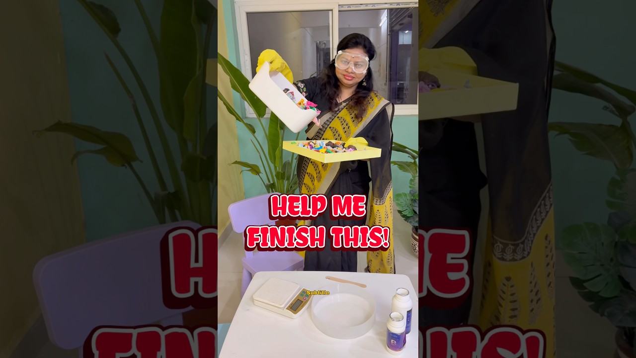 “Resin Stool Legs Fix… Help Me Complete This! 😭✨”