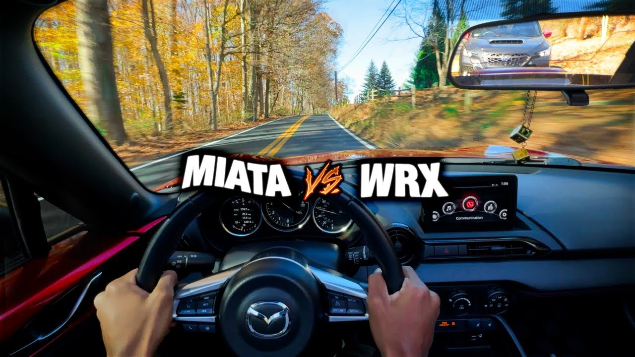 I GAPPED A WRX ON THE TOUGE?? (ND Miata POV)