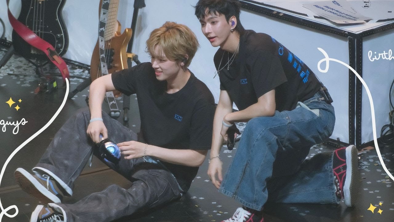 Xdinary Heroes and the return of the brrr kisses (Ode and Jungsu version)