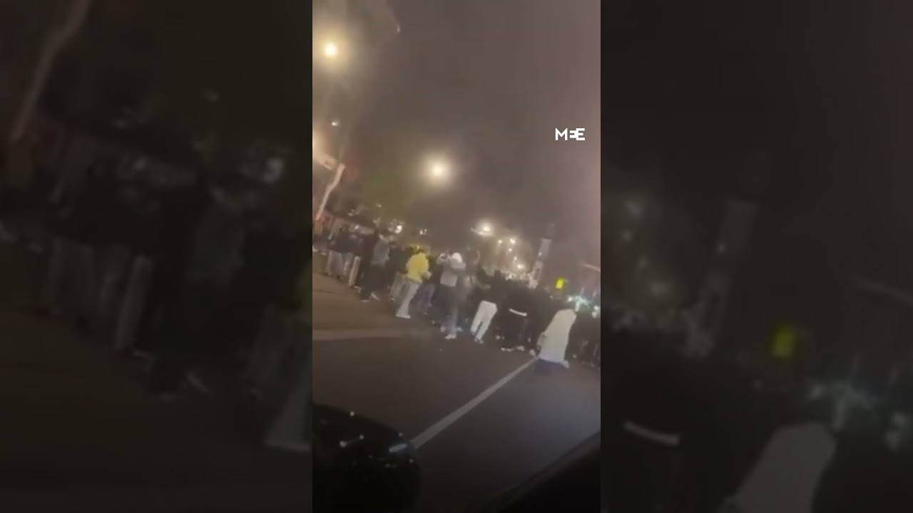 Maccabi Tel Aviv fans spark violence in Amsterdam streets