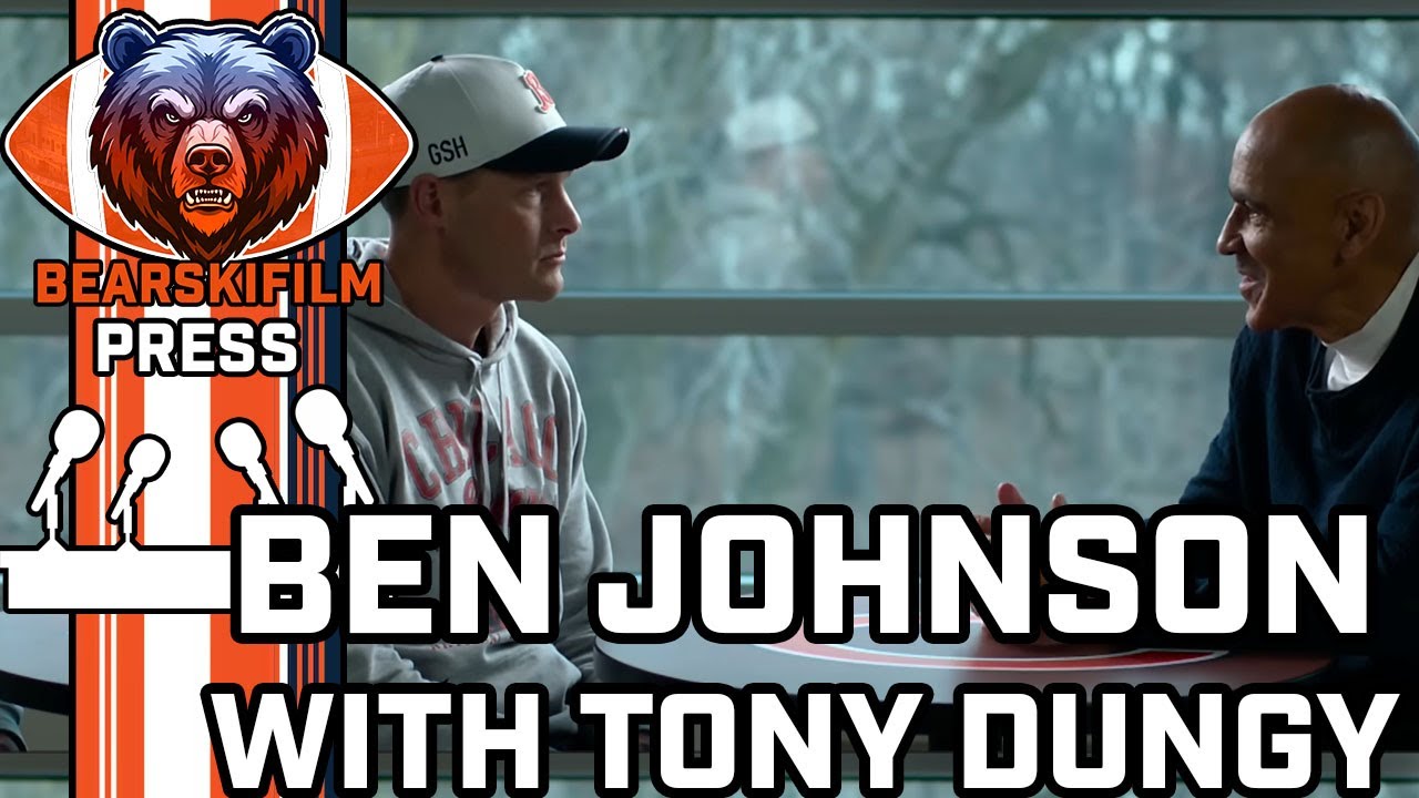 Ben Johnson Interviewed by Tony Dungy 12/24/25 Chicago Bears Highlights