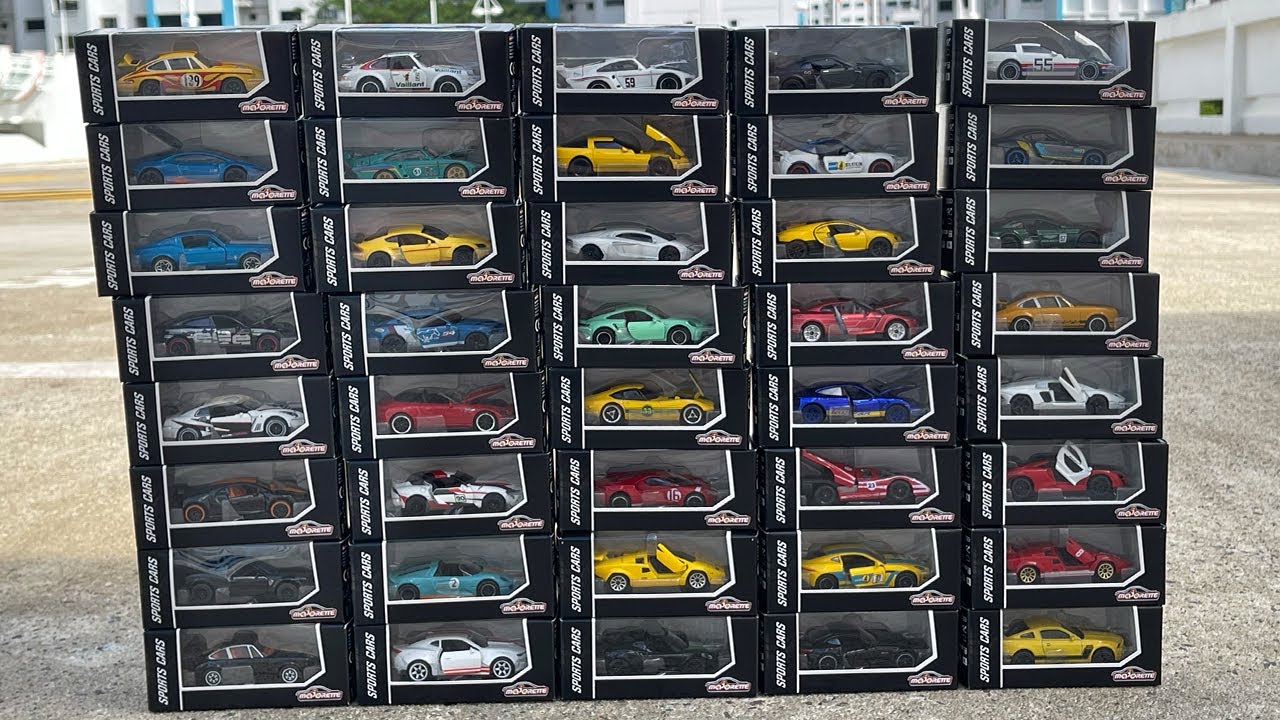 Let's Unbox 40 NEW Majorette Exclusive Sports Cars!