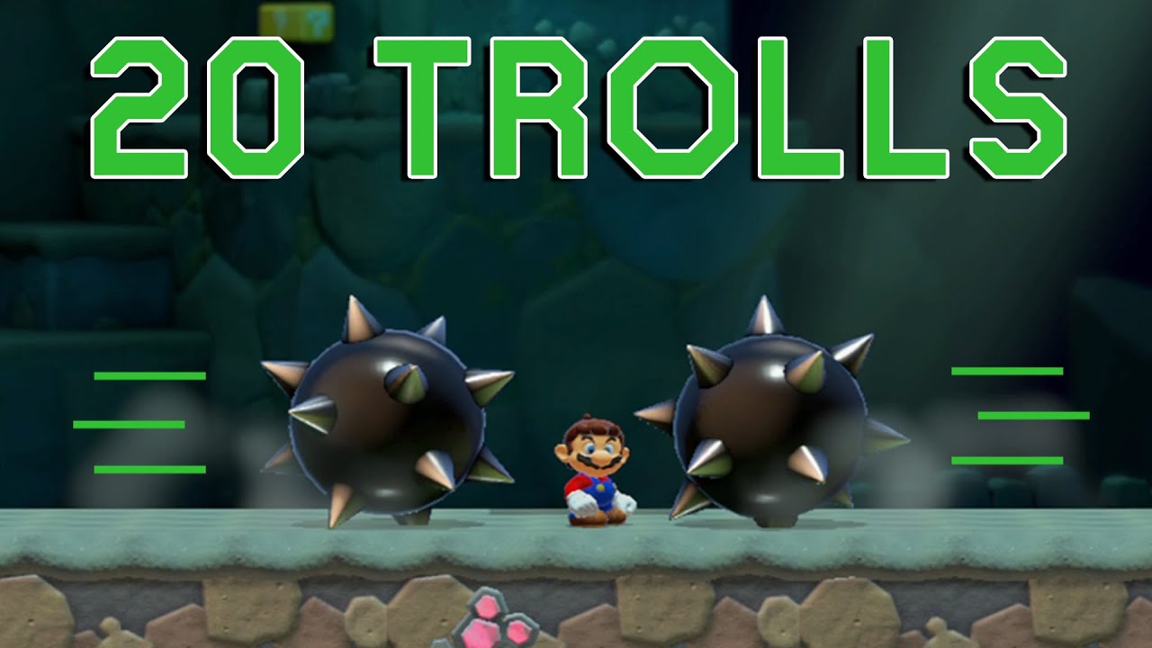 20 Troll Ways to Die in Super Mario Maker 2