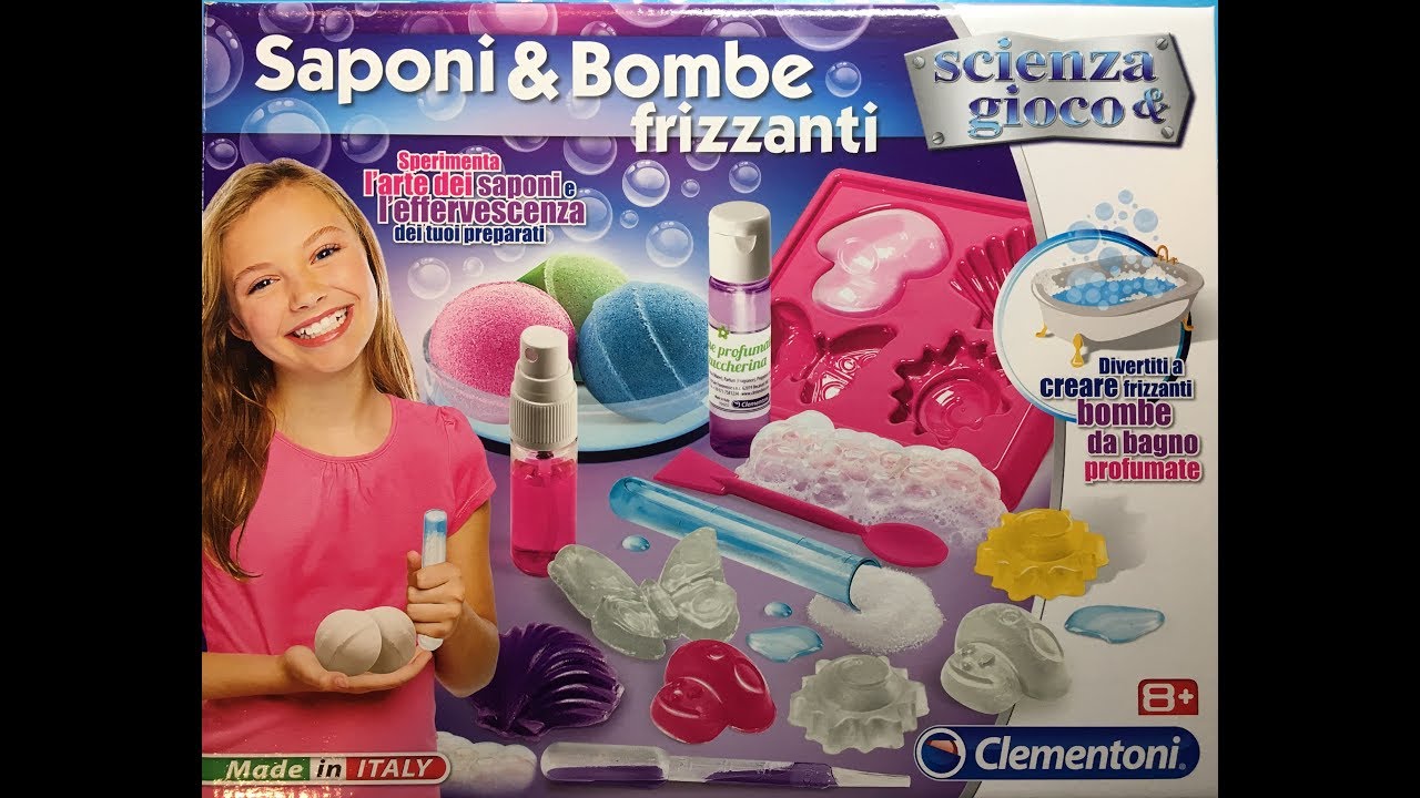 Scienza e Gioco Clementoni Saponi e Bombe Frizzanti