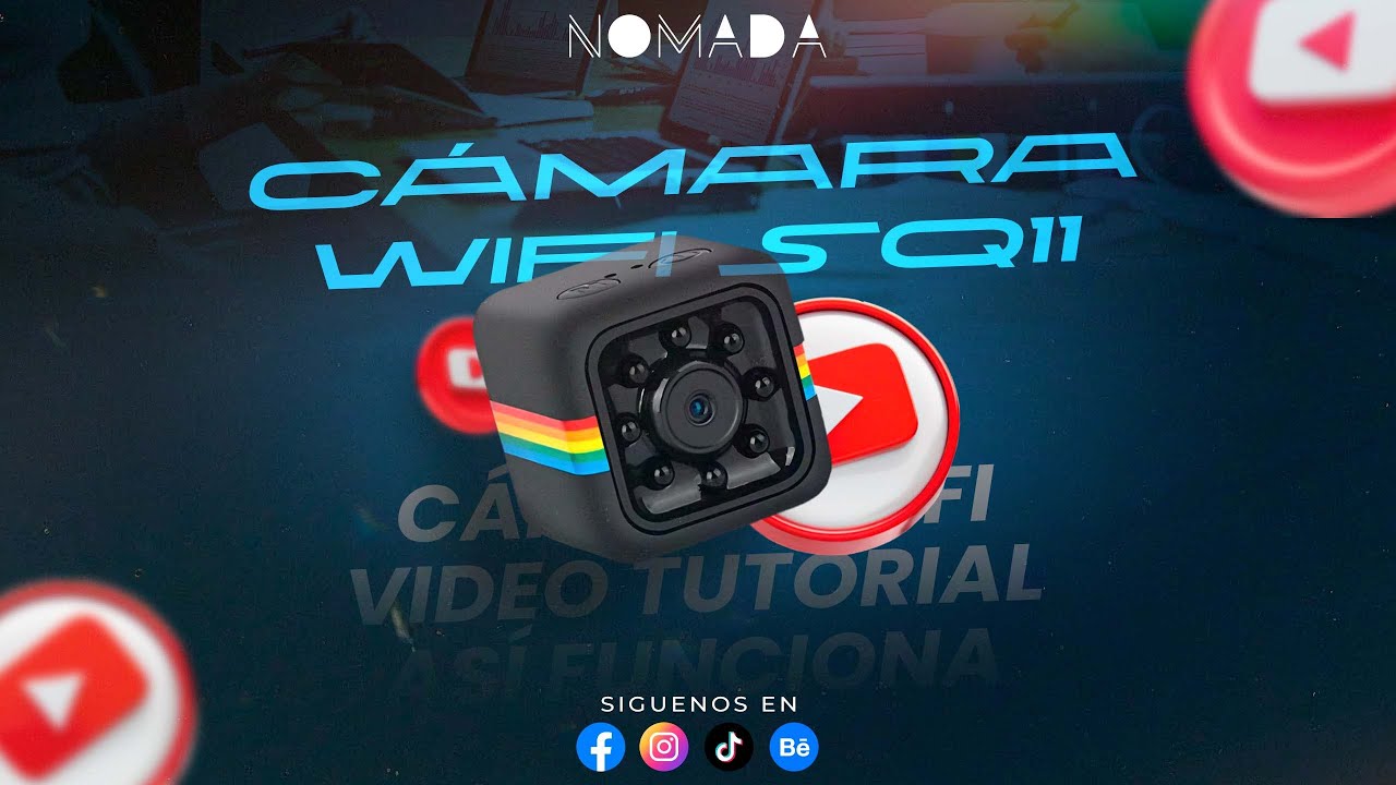 👀 MINI C&Aacute;MARA SQ11 WIFI | AS&Iacute; ES COMO FUNCIONA | VIDEO TUTORIAL 👀 #seguridad #camara #esp&iacute;a #tech