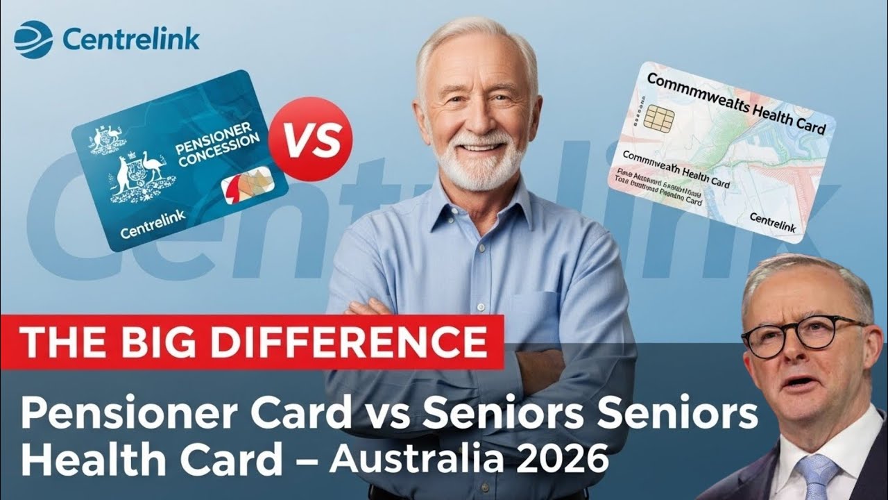 Seniors Health Card vs Pensioner Concession Card | Key Differences Explained