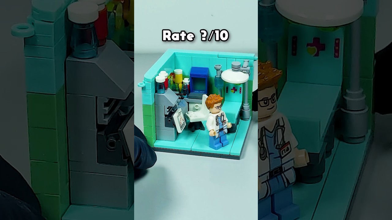 🤯 EASY MOC Hospital Tutorial. LEGO alternative LELE Block Unbox & Review