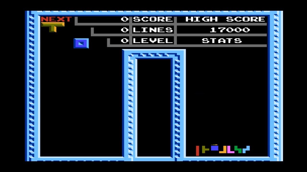 Emulador PolyStation | Gameplay Tetris