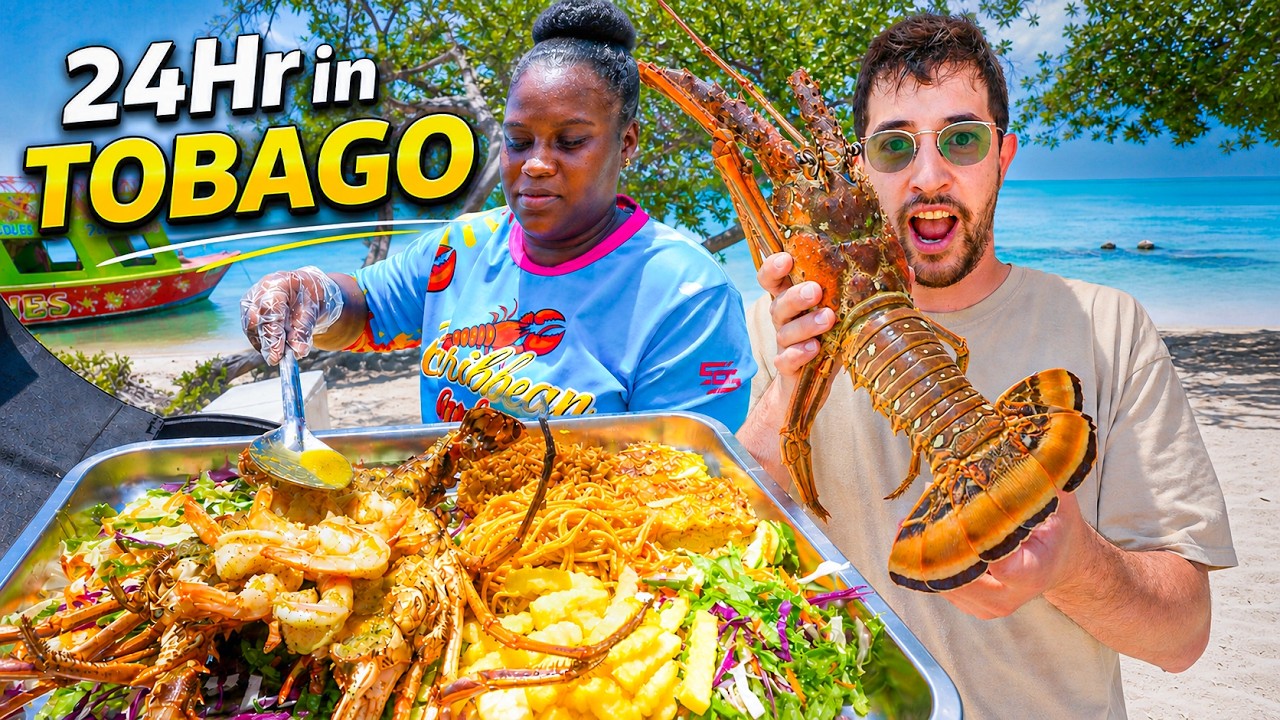 I Tried the Caribbean's BEST Seafood 🇹🇹 24 Hours in Trinidad & Tobago!!