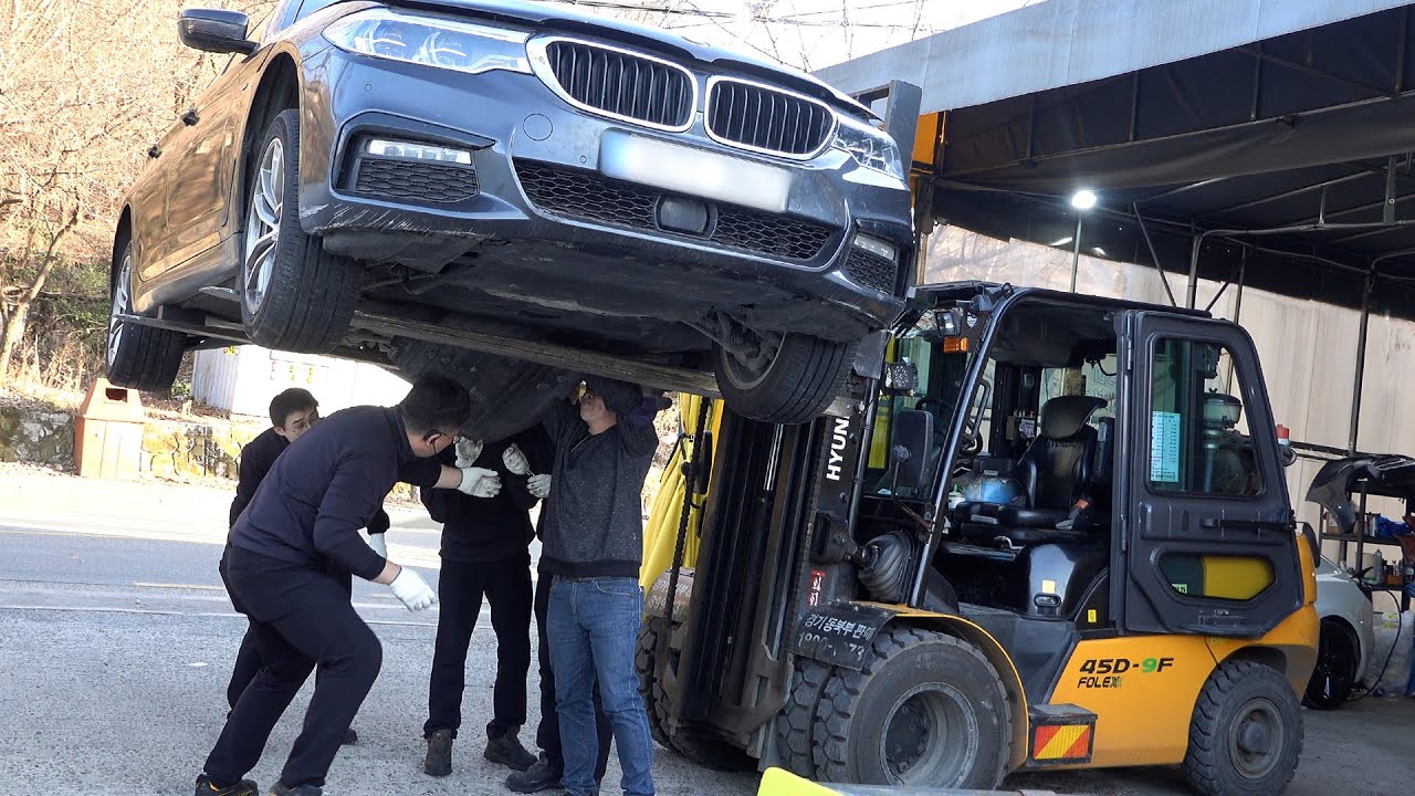 [BMW G30 520D]시동 불가 4개월 방치😤체인이 끊어졌다는데...수입차수리