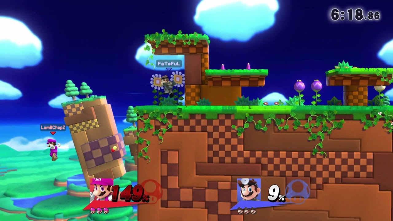 4XM Exhibition: FaTeFuL (Doc.) vs Lambchopz (Mario)