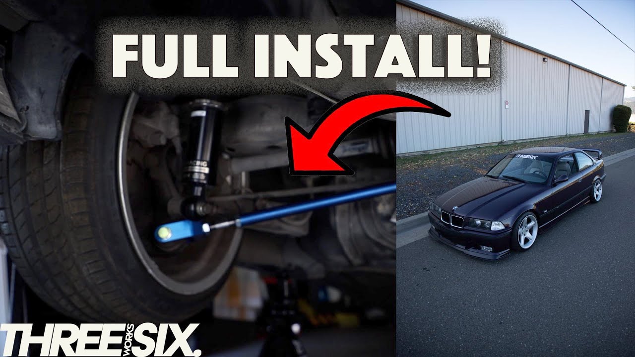 E36 M3 Gets Camber Arms! (DIY + Setup Guide)